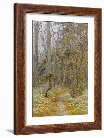 In the Garden-Helen Allingham-Framed Giclee Print