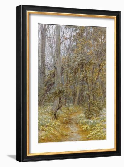 In the Garden-Helen Allingham-Framed Giclee Print