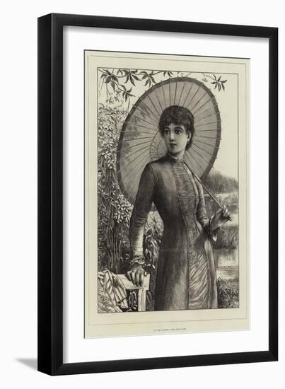 In the Garden-Matthew White Ridley-Framed Giclee Print