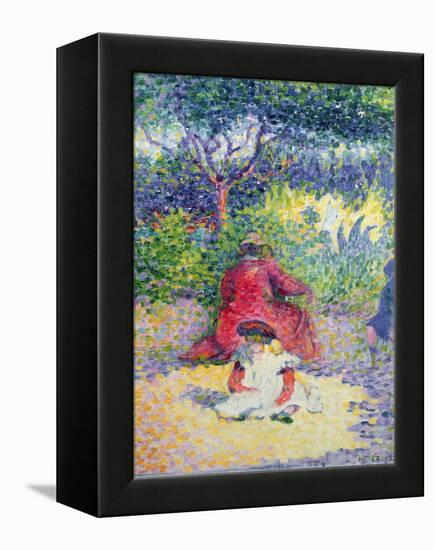 In the Garden-Henri-Edmond Cross-Framed Premier Image Canvas