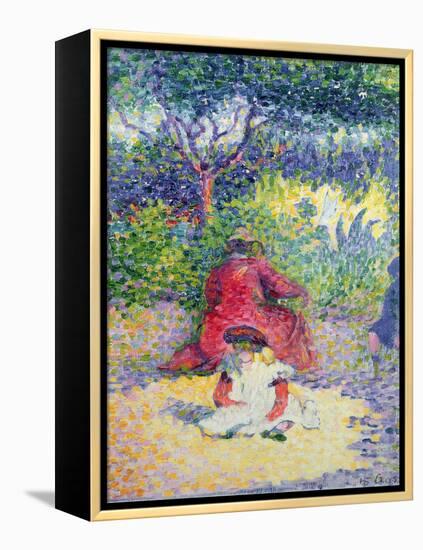 In the Garden-Henri-Edmond Cross-Framed Premier Image Canvas