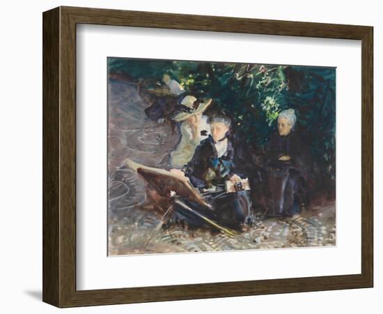 In the Generalife, 1912-John Singer Sargent-Framed Giclee Print