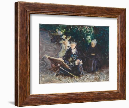 In the Generalife, 1912-John Singer Sargent-Framed Giclee Print