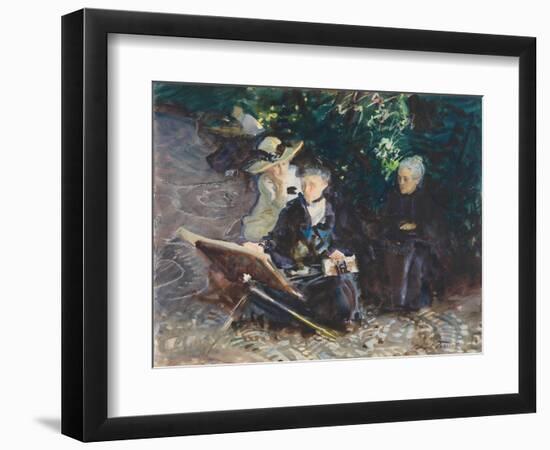 In the Generalife, 1912-John Singer Sargent-Framed Giclee Print