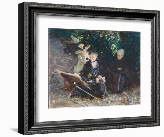 In the Generalife, 1912-John Singer Sargent-Framed Giclee Print