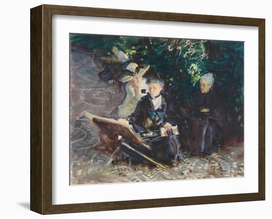 In the Generalife, 1912-John Singer Sargent-Framed Giclee Print