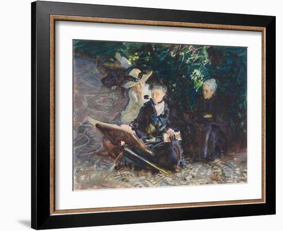 In the Generalife, 1912-John Singer Sargent-Framed Giclee Print