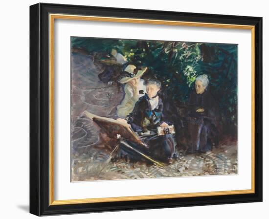 In the Generalife, 1912-John Singer Sargent-Framed Giclee Print