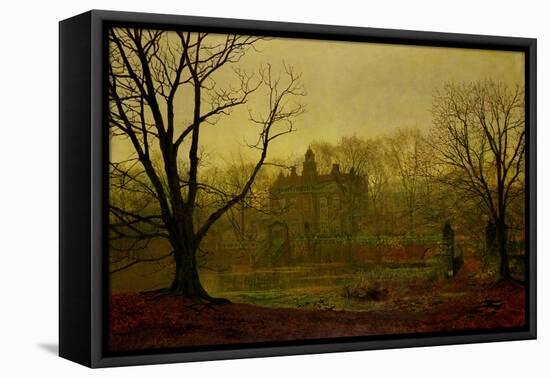 In the Gloaming, 1878-John Atkinson Grimshaw-Framed Premier Image Canvas
