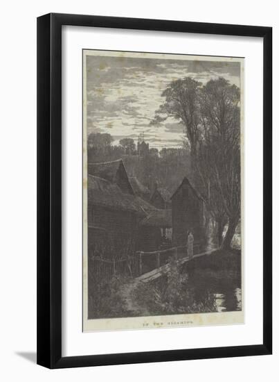 In the Gloaming-null-Framed Giclee Print