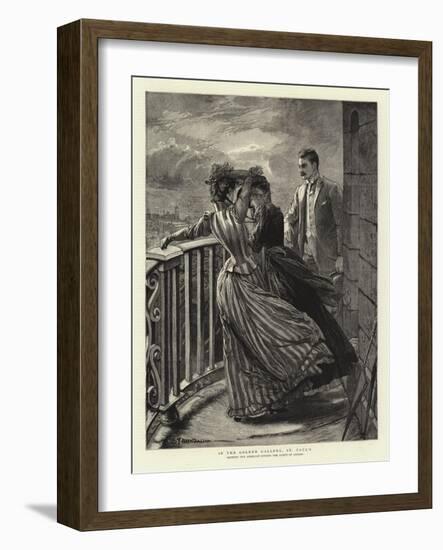 In the Golden Gallery, St Paul's-Edward Frederick Brewtnall-Framed Giclee Print