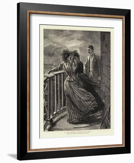 In the Golden Gallery, St Paul's-Edward Frederick Brewtnall-Framed Giclee Print