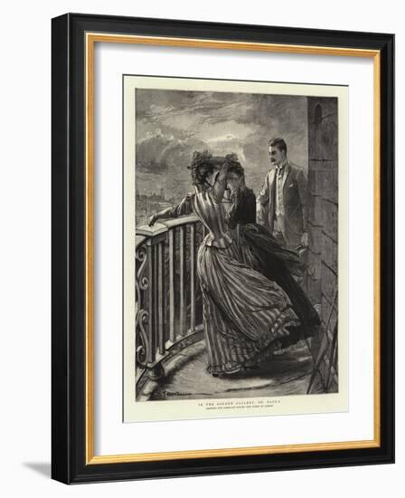 In the Golden Gallery, St Paul's-Edward Frederick Brewtnall-Framed Giclee Print
