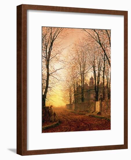 In the Golden Olden Time, C.1870-John Atkinson Grimshaw-Framed Giclee Print