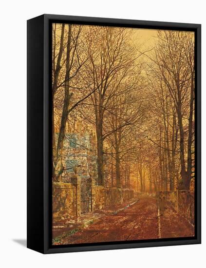 In the Golden Olden Time (Oil on Canvas)-John Atkinson Grimshaw-Framed Premier Image Canvas