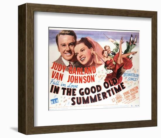 In the Good Old Summertime - Lobby Card Reproduction-null-Framed Photo