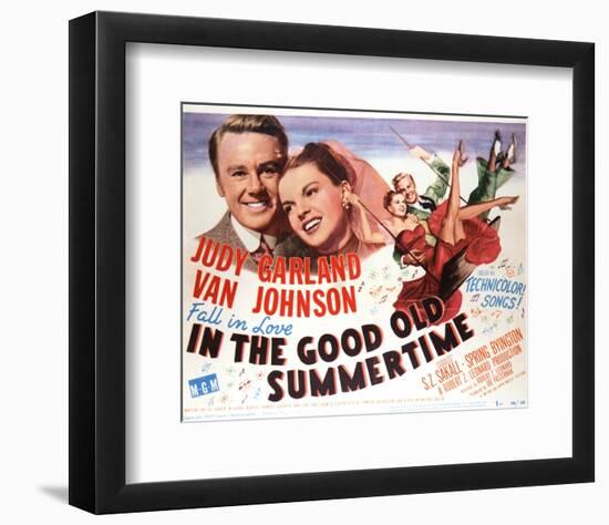 In the Good Old Summertime - Lobby Card Reproduction-null-Framed Photo