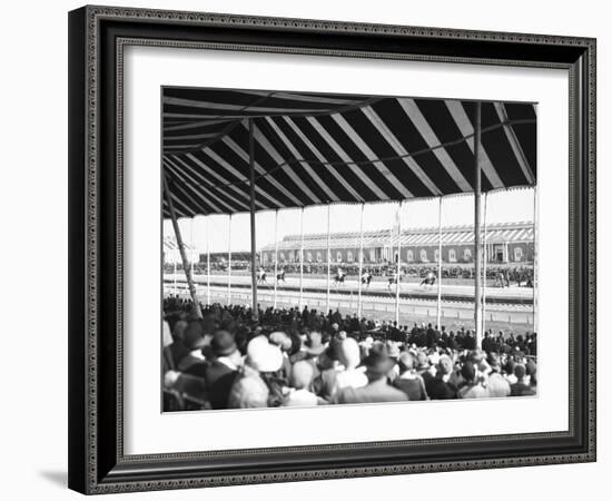 In the Grandstand-null-Framed Photographic Print