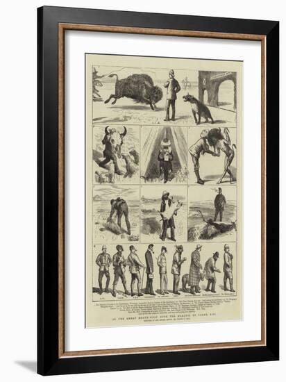 In the Great North-West with the Marquis of Lorne, XIII-Sydney Prior Hall-Framed Giclee Print