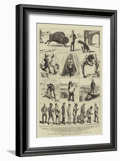 In the Great North-West with the Marquis of Lorne, XIII-Sydney Prior Hall-Framed Giclee Print