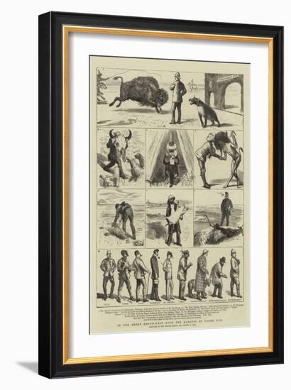 In the Great North-West with the Marquis of Lorne, XIII-Sydney Prior Hall-Framed Giclee Print
