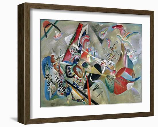 In the Grey, 1919-Wassily Kandinsky-Framed Giclee Print