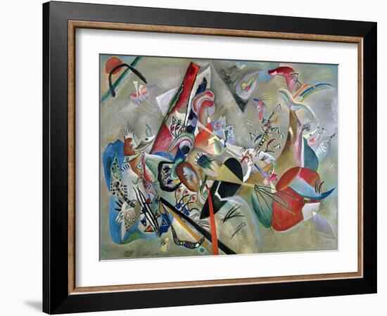 In the Grey, 1919-Wassily Kandinsky-Framed Giclee Print