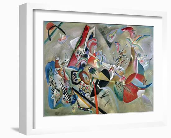 In the Grey, 1919-Wassily Kandinsky-Framed Giclee Print