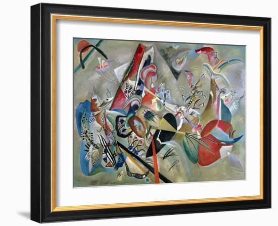 In the Grey, 1919-Wassily Kandinsky-Framed Giclee Print