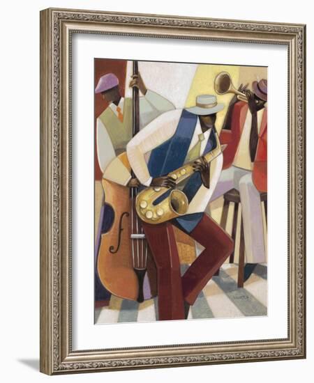 In the Groove 1-Norman Wyatt Jr.-Framed Art Print