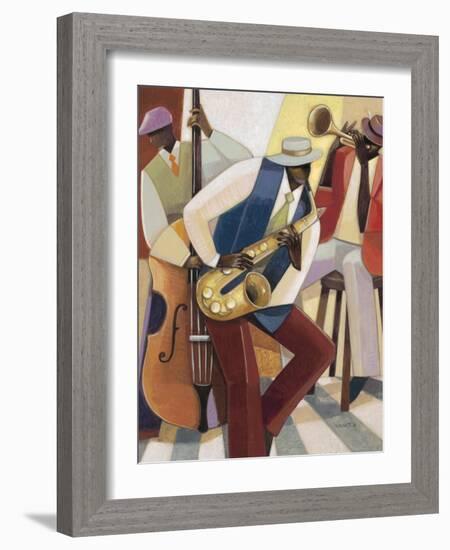 In the Groove 1-Norman Wyatt Jr.-Framed Art Print