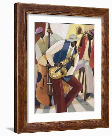 In the Groove 1-Norman Wyatt Jr.-Framed Art Print