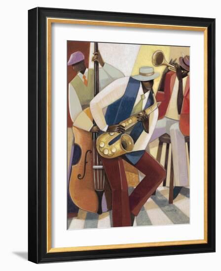 In the Groove 1-Norman Wyatt Jr.-Framed Art Print