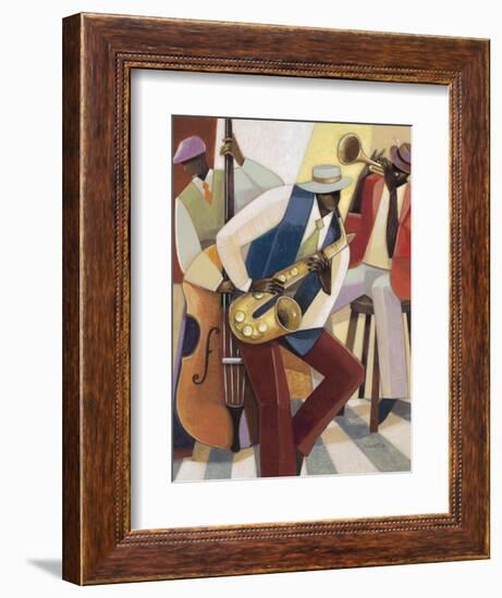 In the Groove 1-Norman Wyatt Jr.-Framed Art Print