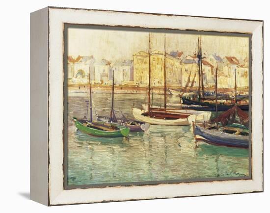 In the Harbour-Paul Mathieu-Framed Premier Image Canvas