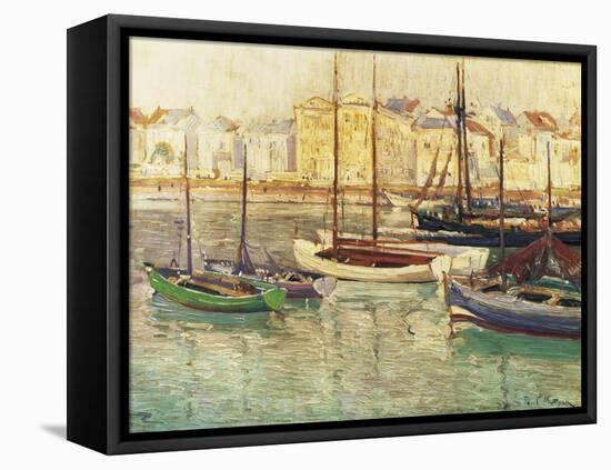 In the Harbour-Paul Mathieu-Framed Premier Image Canvas