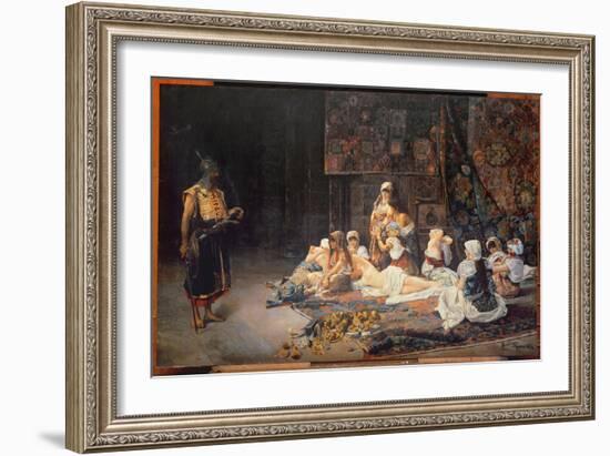 In the Harem, 1884-Jose Gallegos Arnosa-Framed Giclee Print