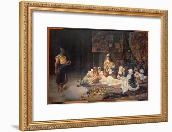 In the Harem, 1884-Jose Gallegos Arnosa-Framed Giclee Print