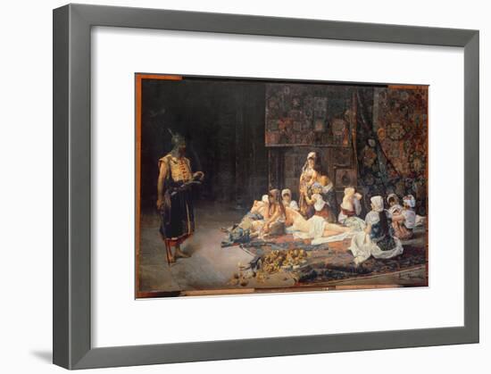 In the Harem, 1884-Jose Gallegos Arnosa-Framed Giclee Print