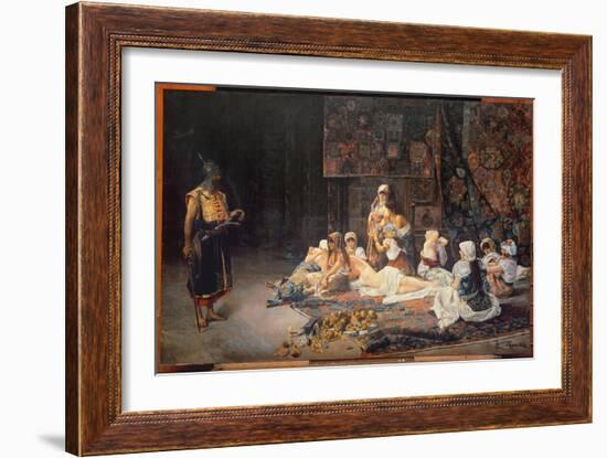 In the Harem, 1884-Jose Gallegos Arnosa-Framed Giclee Print