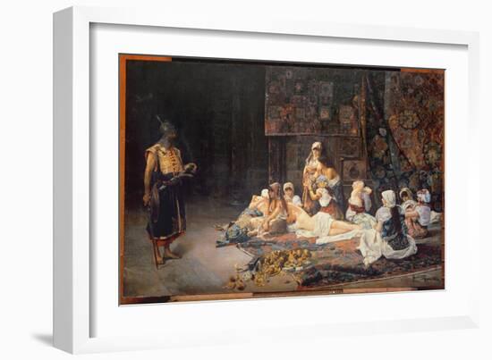 In the Harem, 1884-Jose Gallegos Arnosa-Framed Giclee Print