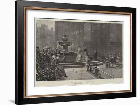 In the Heart of the City-Edward Killingworth Johnson-Framed Giclee Print