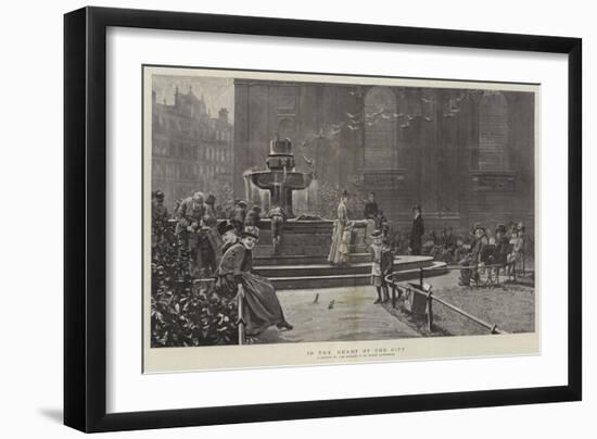 In the Heart of the City-Edward Killingworth Johnson-Framed Giclee Print