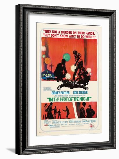 In the Heat of the Night ,1967-null-Framed Premium Giclee Print