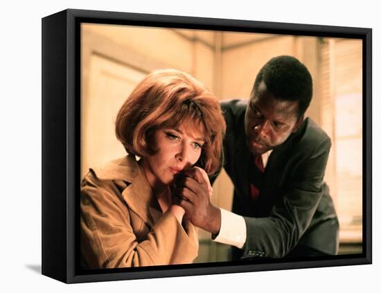 In The Heat Of The Night, Lee Grant, Sidney Poitier, 1967-null-Framed Stretched Canvas
