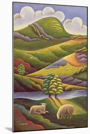 In the Highlands, 1987-93-Jerzy Marek-Mounted Giclee Print