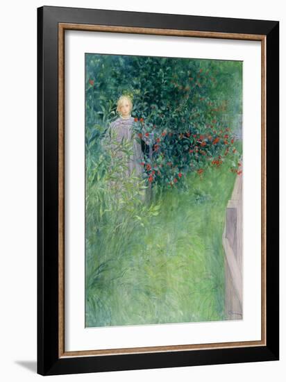 In the Holly Hedge-Carl Larsson-Framed Giclee Print