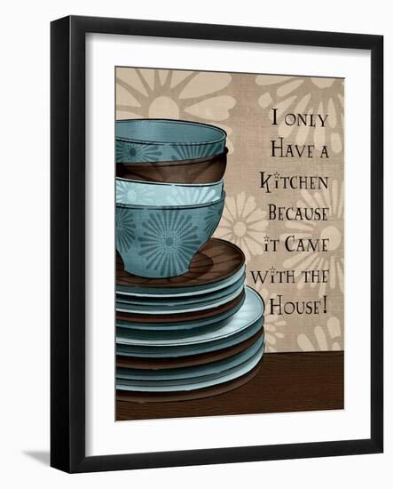 In the Kitchen II-N. Harbick-Framed Art Print