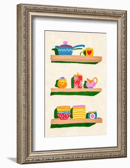 In the Kitchen-Gigi Rosado-Framed Photographic Print