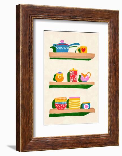 In the Kitchen-Gigi Rosado-Framed Photographic Print